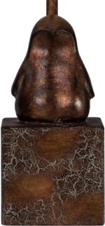 360 Lighting Bird Modern Rustic Farmhouse Accent Table Lamp 15 1/2" High Set of ... - Image 4