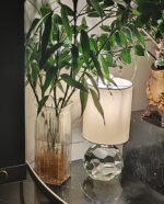 Pineapple-Shaped Crystal Table Lamp,Multi-Faceted Solid Crystal Lamp with LED Bu... - Image 4