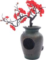 Tabletop Vase Waterfall Fountain 30x18x40 cm, Adjustable Water Pump & Simulated ... - Image 8