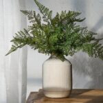 SIDUCAL Ceramic Rustic Farmhouse Vase | 7 Inch Pottery Decorative Flower Sand Gl... - Image 3