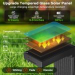 COXSENI Solar Pathway Lights Outdoor 4Pack, 2 Color in 1 Motion Sensor Walkway L... - Image 4