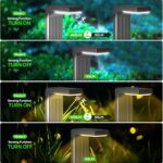 COXSENI Solar Pathway Lights Outdoor 4Pack, 2 Color in 1 Motion Sensor Walkway L... - Image 7