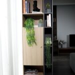 2PCS Artificial Hanging Trailing Plants in Pots,Realistic Faux Small Persian Lea... - Image 8