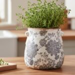 Xiaan Jiaju 6.68in. Tuscan Planter & Room and Home Decor, Decorative Vase, Indoo... - Image 3