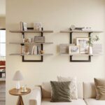 Bestier Floating Shelves for Wall, 32 inch Kitchen Shelves Wall Mounted, 3 Tier ... - Image 7