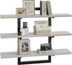 Bestier Floating Shelves for Wall, 32 inch Kitchen Shelves Wall Mounted, 3 Tier ... - Image 9