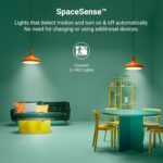 HALO 5/6" Smart Wi-Fi Recessed LED Light Powered by WiZ Pro, Dimmable Full Color... - Image 5