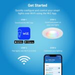 HALO 5/6" Smart Wi-Fi Recessed LED Light Powered by WiZ Pro, Dimmable Full Color... - Image 6
