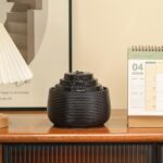 Ceramic Tabletop Fountain Water Feature for Indoor and Home Decoration Table Des... - Image 4