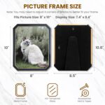 Axeman 8x10 Enamel Picture Frames with Tempered Glass|8 x 10 Modern Octagon Phot... - Image 4