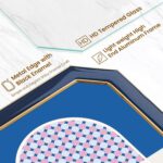 Axeman 8x10 Enamel Picture Frames with Tempered Glass|8 x 10 Modern Octagon Phot... - Image 6