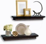AHDECOR Elegant Floating Shelves, Decorative Wall Shelves for Home Organization ... - Image 5