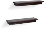 AHDECOR Elegant Floating Shelves, Decorative Wall Shelves for Home Organization ... - Image 7