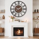 Pytha Sight 30 Inch Extra Large Giant Wall Clock,Oversized Round Silent Vintage ... - Image 4