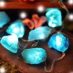 Natural Fluorite Crystal String Lights Indoor Color Change Novelty Geode Fairy D... - Image 7