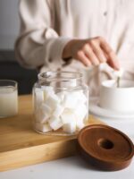 Kanwone Glass Storage Jars Set of 6, 17 Ounce Airtight Food Storage Containers w... - Image 8