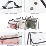 Univivi 6 Pack Dust Bags For Purses and Handbags,Clear Dust Covers Bag Organizer... - Image 4