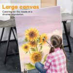 CONDA Large Stretched Canvas for Painting, 30x40 Inch 2 Pack Big Canvas, 100% Co... - Image 7