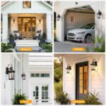 VIANIS Outdoor Porch Lights Wall Mount, 2-Pack Motion Sensor Porch Light with E2... - Image 8