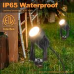Outdoor Landscape Lighting Waterproof with 45.9FT Cable & built-in LED Light, Lo... - Image 4