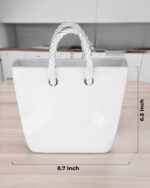 Ceramic Purse Vase for Flowers – Decorative Cute Funky Bag Flower Vase for Cente... - Image 7