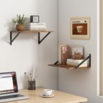 Deep Floating Shelves for Wall, 12 Inch Deep Floating Shelves Set of 2, 16"W x 1... - Image 3