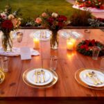 13 Inch Charger Plates, 16 Pack, Clear Charger Plates with Gold Rim, Heavy Duty ... - Image 6