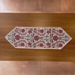 Jacquard Woven Floral Table Runner 18x55 inches – Rustic Gobelin Tapestry Dining... - Image 6