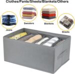 Fordonral Extra Large Clothes Closet Organizer 6 Compartments for Jean Sweater S... - Image 3