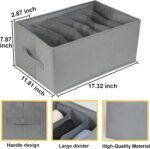 Fordonral Extra Large Clothes Closet Organizer 6 Compartments for Jean Sweater S... - Image 4