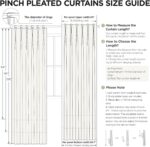 Joydeco Pinch Pleated Velvet Curtains 84 Inch Long 2 Panel Set for Living Room B... - Image 10