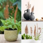 Metal Flowers for Outside,Garden Stakes Decorative,Flower Bed Decor Plant Stakes... - Image 4