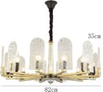 Crystal Chaner Nordic Style - Modern Creative Lamp for Dining Room and Bedroom, ... - Image 5