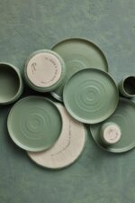 Stone by Mercer Project SHOSAI 16-Piece Stoneware Dinnerware Set, Plates and Bow... - Image 8