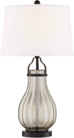 Franklin Iron Works Arian Rustic Farmhouse Country Table Lamp 27.5" Tall Oil Rub... - Image 3