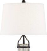 Franklin Iron Works Arian Rustic Farmhouse Country Table Lamp 27.5" Tall Oil Rub... - Image 8