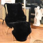 Real Fur Sheepskin Rug with Little Patches, Genuine Fuzzy Wool Sheep Skin Throw ... - Image 7
