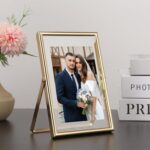 Gold 5x7" Floating Frame 2pack for Photo Sizes(3.5x5'',4x6'')for Adjustable Tabl... - Image 3
