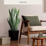 KOL 3FT Artificial Snake Plant, Fake Sansevieria Indoor Outdoor, 28 Thick PE Lea... - Image 5