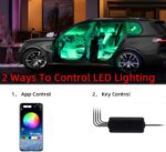Interior Car Lights APP Control Color Change Small Size LED Light Bulb Music Syn... - Image 4