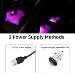 Interior Car Lights APP Control Color Change Small Size LED Light Bulb Music Syn... - Image 5