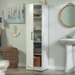 Sauder HomePlus Narrow Pantry Storage Cabinet Slim Single Door with Adjustable S... - Image 6