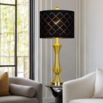 29" Gold Modern Table Lamps Set of 2, 3-Way Dimmable Touch Lamps for Nightstand ... - Image 6