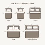 THXSILK 6A+ Grade 1 Pcs Silk Champagne Duvet Quilt Cover, 100% Top Grade Mulberr... - Image 8
