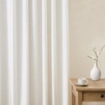 Linen Curtains 108 inch Length Custom Trained Pinch Pleat Curtains Light Filteri... - Image 8