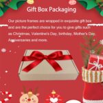 5x7 Picture Frame Set of 2, 5 x 7 Wood Photo Frames with Mat for 4x6, Natural Wo... - Image 8