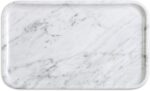 Yew & Tulip 14" x 8.5" Natural Marble Tray for Kitchen, Bathroom, Living Room – ... - Image 4
