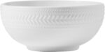Pfaltzgraff Josephine 24-Piece Dinnerware Set, Porcelain Dish Set with Embossed ... - Image 8