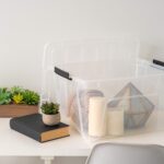 IRIS USA 32 Qt Stackable Plastic Storage Bins with Lids, 4 Pack - BPA-Free, Made... - Image 7