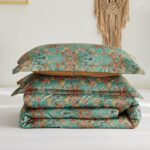 Ikawaapurry Comforter Set for Queen Size Bed Farmhouse Boho Bedding Sets Fluffy ... - Image 9